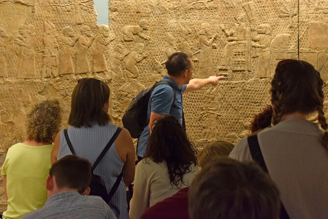 Explore Biblical Artifacts at the British Museum - The ground floor Assyrian and Egyptian route: Joseph and Moses in stone
