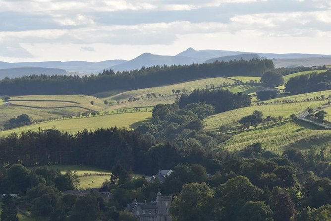 Farm Attraction - Highland Cows, Animal Feeding, Wholesome fun! - Walking up to the old Roman fort: views plus den-building