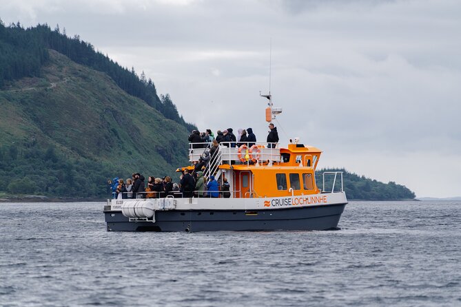 Fort William Seal Island Cruise - Passing the Caledonian Canal entrance: engineering plus human stories