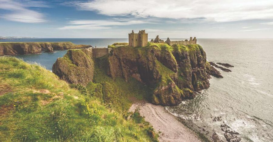 From Aberdeen: Dunnottar Castle and Cairngorms Day Trip - Falls of Feugh: cascading water and possible salmon
