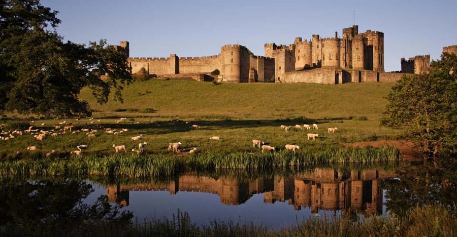 From Edinburgh: Holy Island, Alnwick Castle & Northumbria - Priory ruins and the Lindisfarne Gospels
