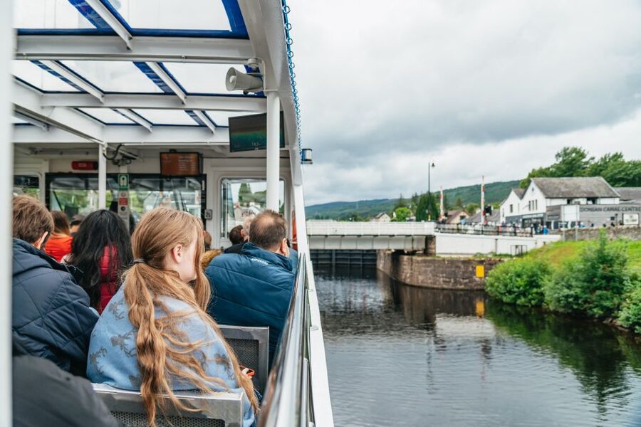 From Edinburgh: Loch Ness, Glencoe & Scottish Highlands Tour - Fort Augustus on the Caledonian Canal: where the day slows down