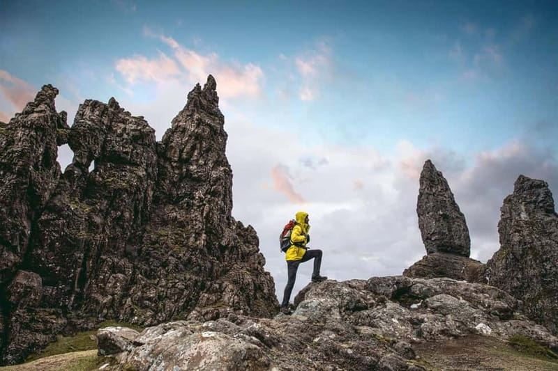 From Inverness: Skye Explorer Full-Day Tour with 3 Hikes - Cuillin Mountains area: views, bridge-and-monument spotting, and pool time