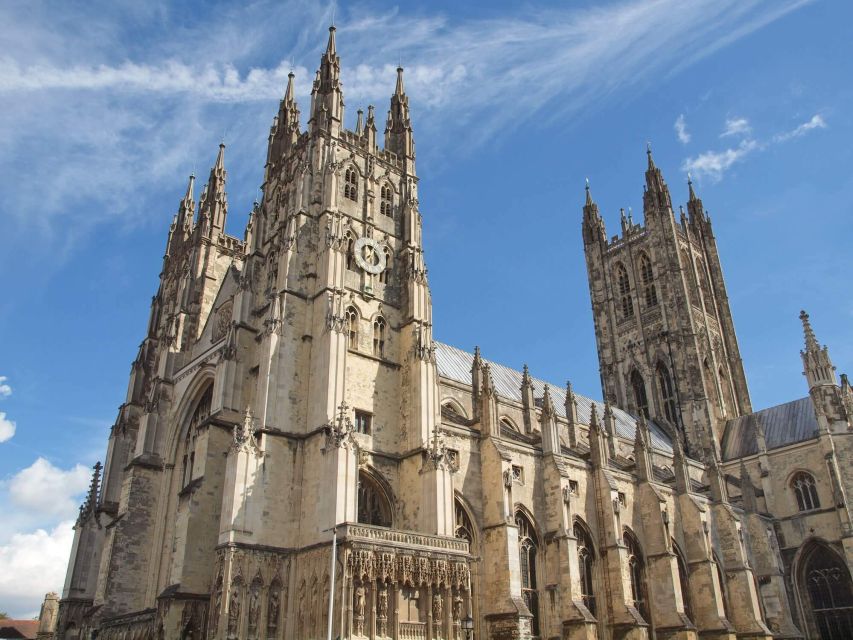 From London: Canterbury & White Cliffs of Dover Tour - Canterbury Cathedral and the city center in walking mode