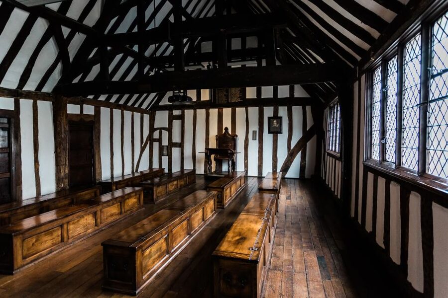 From London: Oxford, Stratford-upon-Avon & Cotswolds Trip - Shakespeare’s Schoolroom and Guildhall: Tudor rooms, quill and ink, and early access