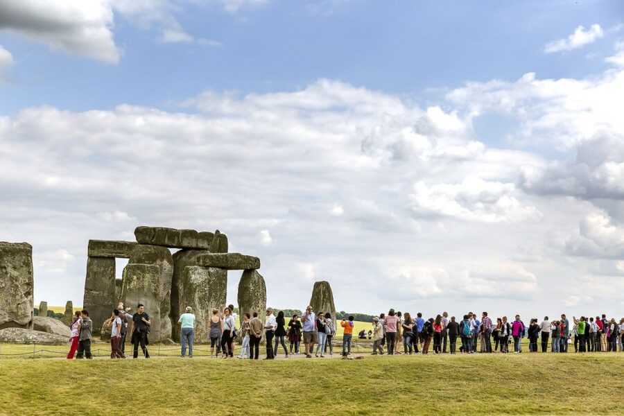 From London: Stonehenge Half-Day Tour - Arriving at Stonehenge: visitor area first, then the stones