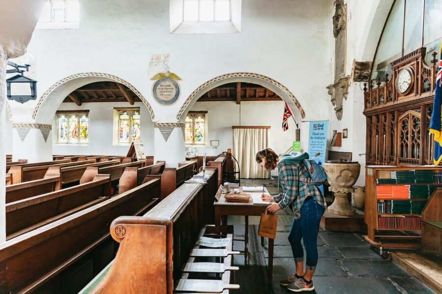 From Manchester: Lake District Bus Tour & Windermere Cruise - Hawkshead’s cobbled charm and Wordsworth’s grammar school link