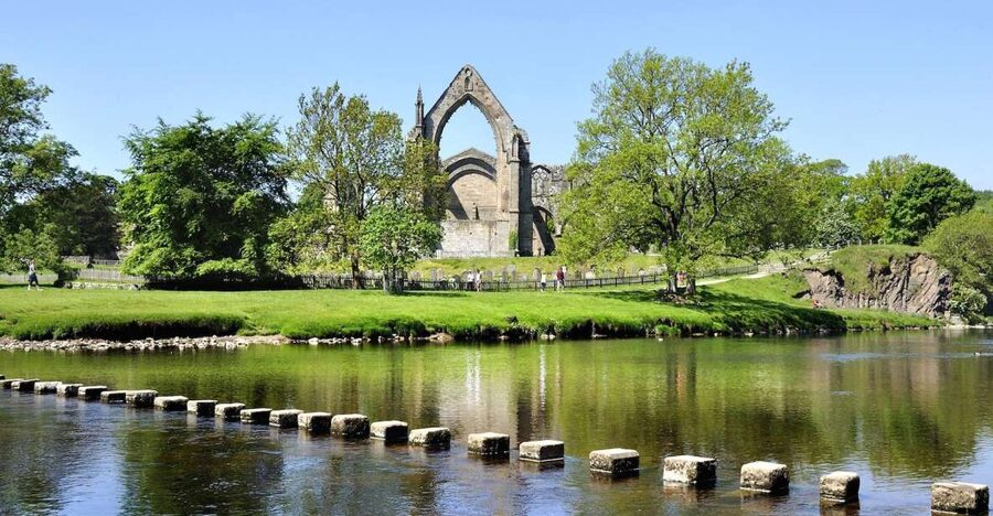 From York: Herriot and Yorkshire Dales Day Trip - Burnsall and Barden Tower: 12th century hunting lodge history in the open air