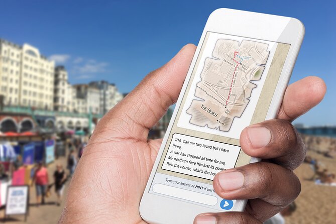 Fun, Flexible Treasure Hunt Around Brighton with Cryptic Clues & Hidden Gems - How the Captain Bess treasure maps guide you through Brighton