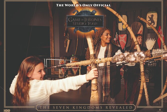 Game of Thrones Studio Tour Admission Ticket - How Visual Effects and Battle Magic Are Built