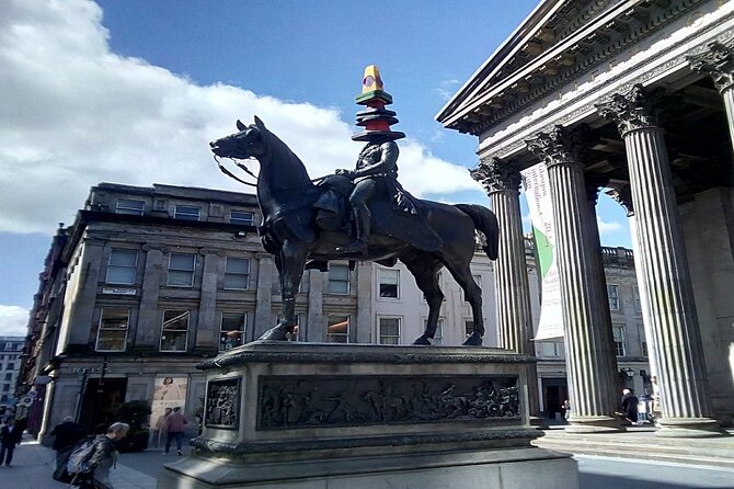 Gander Walking Tours in Glasgow - Duke of Wellington and the Cone-Wearing Commander Tradition