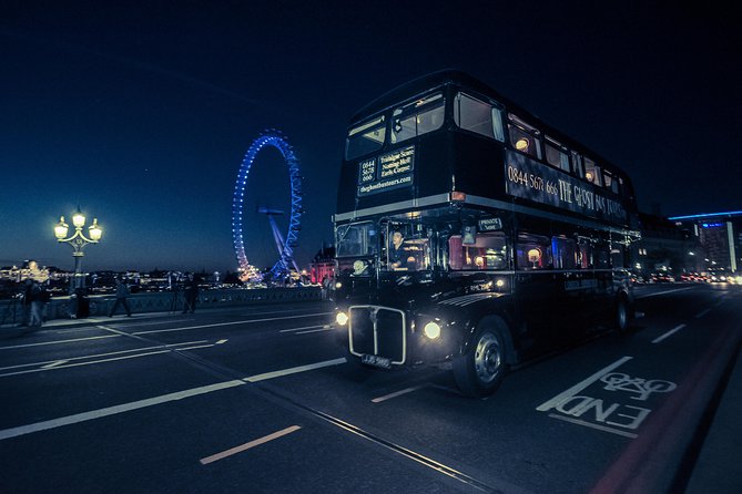 Ghost Bus Tour of London - Entering a Gothic 1960s Routemaster From Trafalgar Square