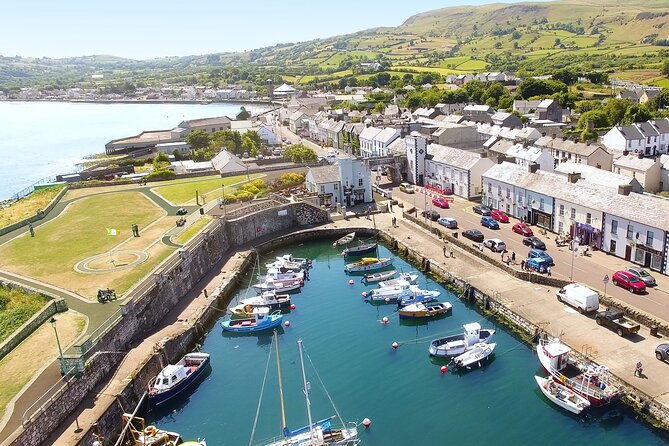 Giants Causeway & Castles Tour from Belfast: Guided tour - Carnlough Harbour and the Game of Thrones Connection