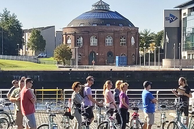 Glasgow City and Clyde Bridges Bike Tour - Guides in the real world: safety, humor, and how they handle questions