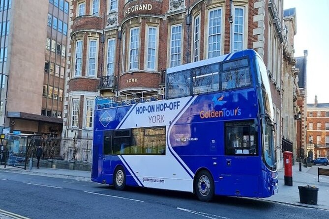 Golden Tours York Hop-on Hop-off Open Top Bus Tour with Audio Guide - Price and value: is $22.18 a good deal for York?