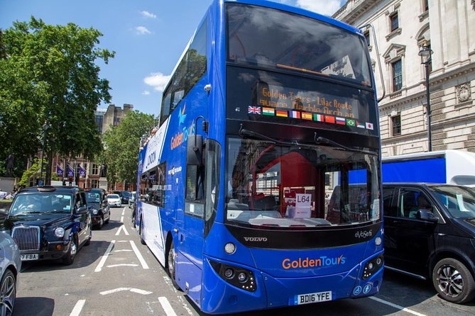 Gray Line London Hop-On Hop-Off Bus Tour with Optional Cruise - Trafalgar, Piccadilly, and Buckingham: central London in one long arc