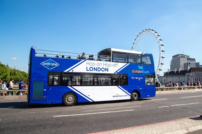 Gray Line London Hop-On Hop-Off Bus Tour with Optional Cruise - Paddington, Baker Street, and the north rail hubs