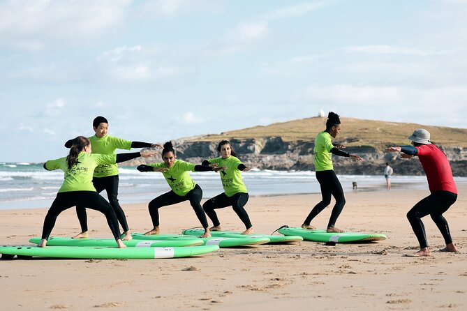 Half-Day (2hr) Surf Experience in Newquay - Beginners & Improvers - The Beach Lesson: How You Learn Control and Safety in 20 Minutes