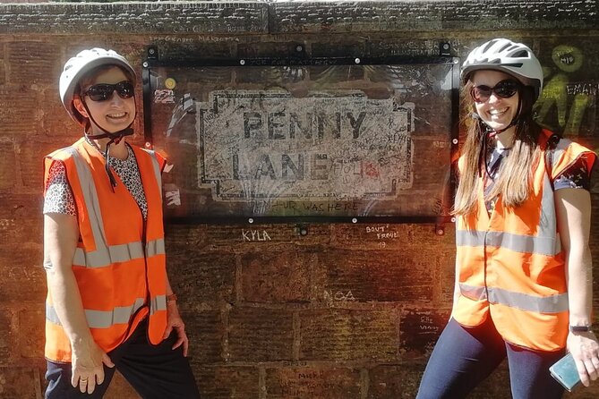 Half-Day Liverpool Electric Beatles Bike Tour - St Peter’s Church hall and the quiet moment of the Eleanor Rigby stop