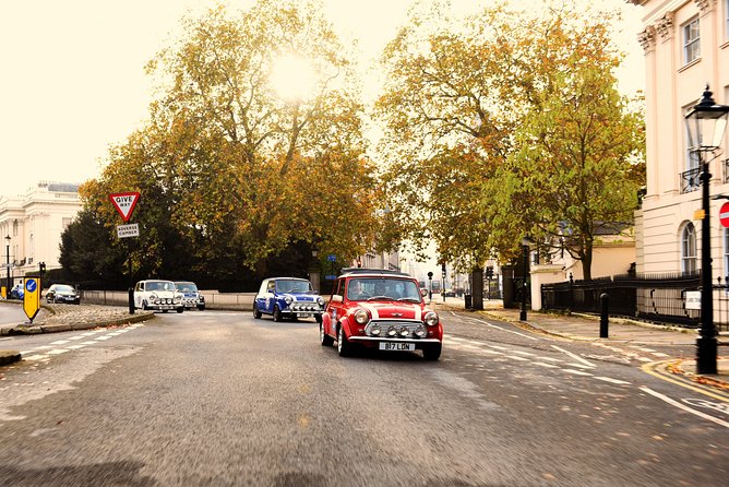 Half Day Tour in a classic Mini Cooper - Getting picked up in Zone 1, starting at Zetter Clerkenwell