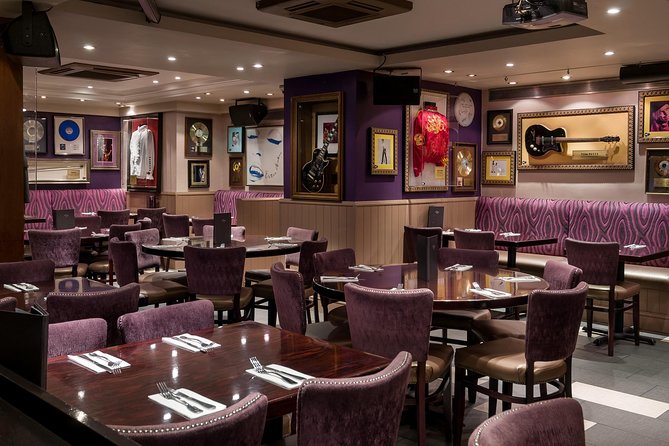 Hard Rock Cafe London Old Park Lane with Set Menu for Lunch or Dinner - Inside the cafe: rock décor and standout artifacts