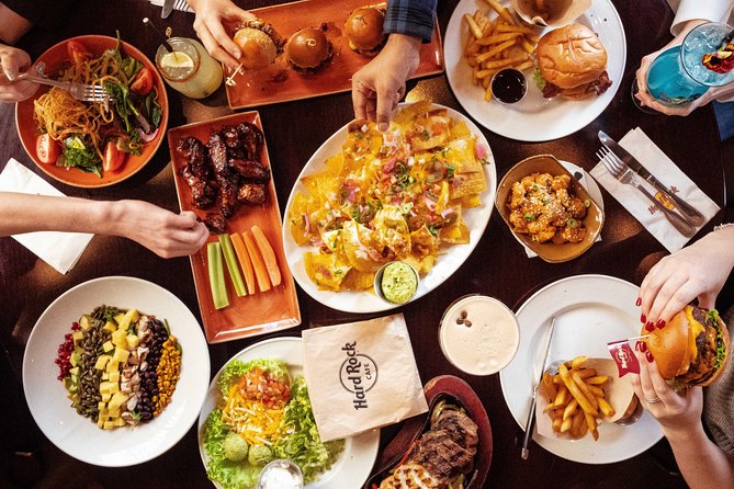Hard Rock Cafe Piccadilly Circus with Set Menu for Lunch or Dinner - Priority seating and your 2-hour rhythm