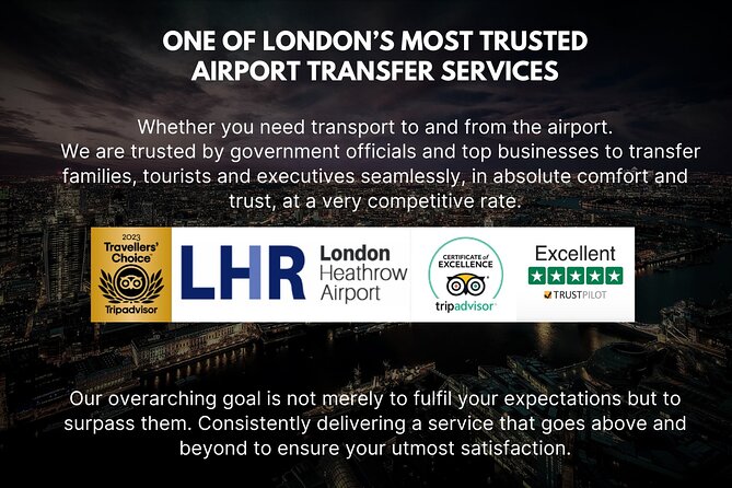 Heathrow Airport - To & From Central London - Meet & Greet - From Heathrow to Hotel: Why This Transfer Feels Worth It