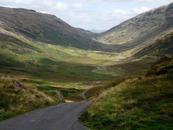 High Adventure Mountain Passes & Muncaster Castle from Windermere - Hardknott Pass and the Roman Fort ruins at 304 meters