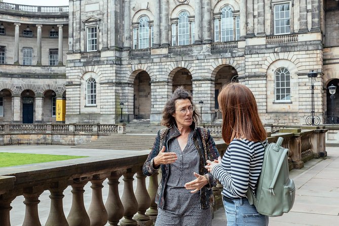 Highlights & Hidden Gems With Locals: Best of Edinburgh Private Tour - Edinburgh Castle views from Castle Rock (without paying for entry)