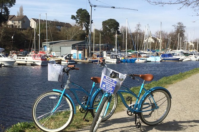 Inverness Bike Tour a 2 hours guided bike tour around the Waterways of Inverness - River Ness and Caledonian Canal, the Short Cut to Real Inverness
