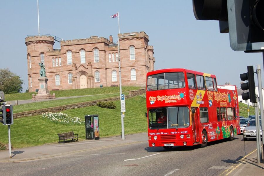 Inverness: City Sightseeing Hop-On Hop-Off Bus Tour - Top deck priorities: cathedrals, Inverness Castle angles, and Flora MacDonald views