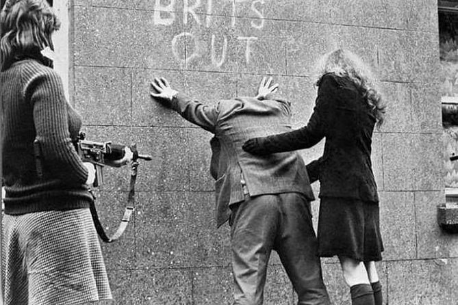 IRA Troubles Conflict Private Tour Museum Graves Murals and Political Analysis - Bobby Sands murals and D Company: connecting art to command