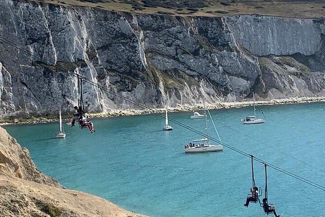 Isle of Wight - Day Tour from Portsmouth including Ferry Crossing - Godshill village stop: thatched cottages, Model Village, and lunch at your pace