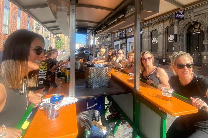 LIverpool beer or prosecco bike tour - How much pedaling will you actually do?