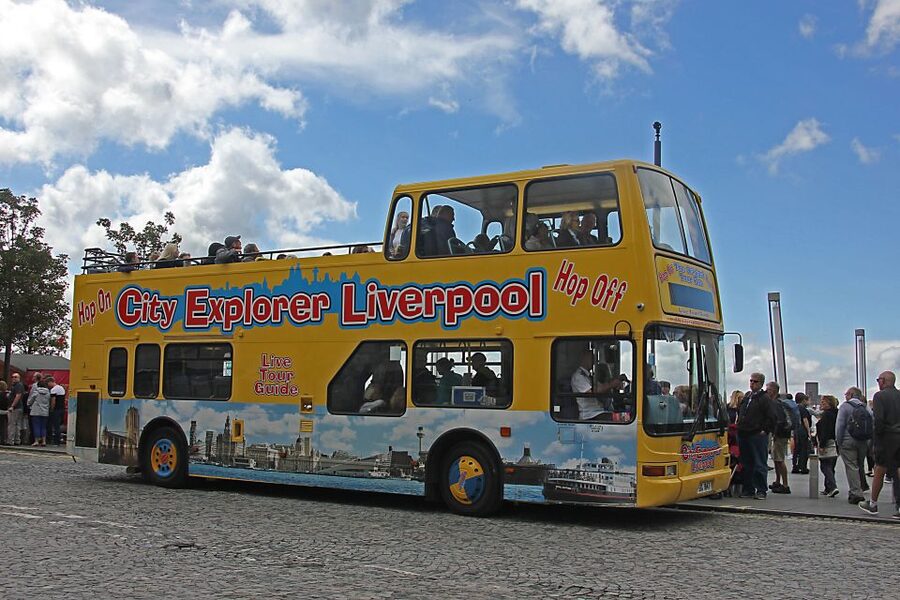 Liverpool City Explorer 24 hour hop-on hop-off Bus Tour - Bombed-Out Church stop at St Luke’s: history with impact