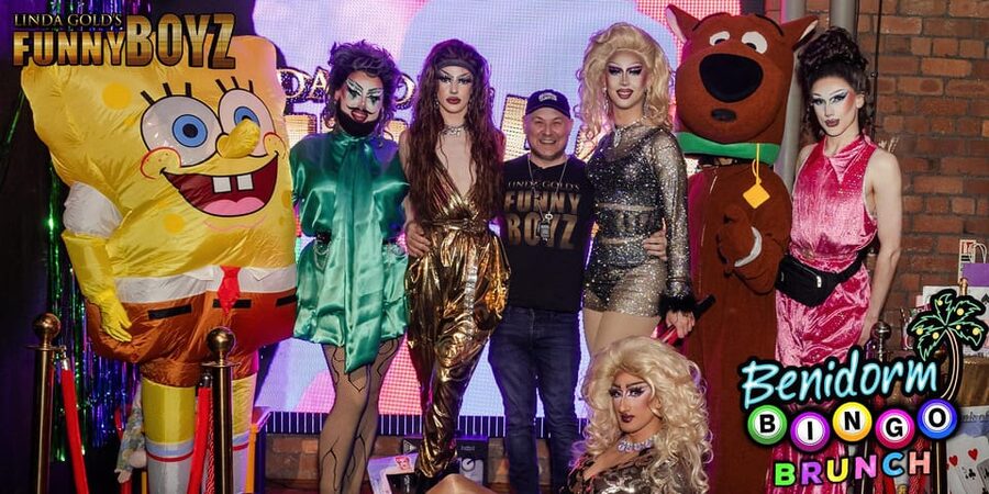 Liverpool: FunnyBoyz Benidorm Bingo Bottomless Brunch - Unlimited popcorn, the snack that keeps the show moving