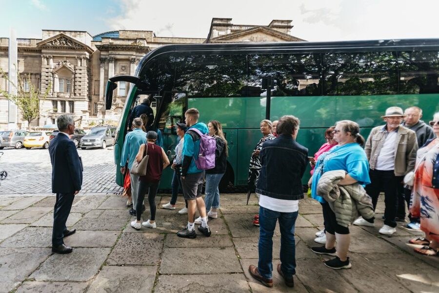 Liverpool: Official Peaky Blinders Coach Tour of Merseyside - A Peaky Blinders tour that starts like Liverpool, not like a theme park