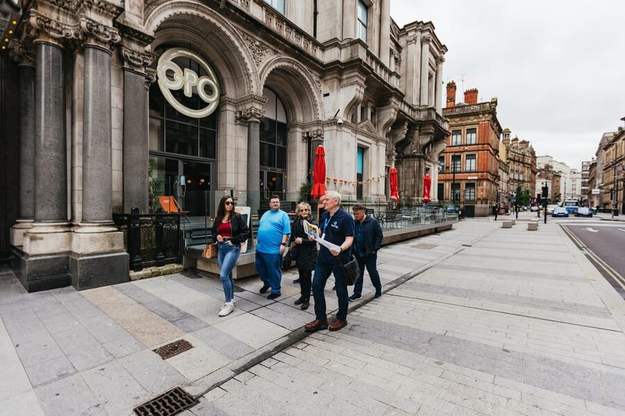 Liverpool: The Beatles and Cavern Quarter Walking Tour - The Bluecoat, Chavasse Park, then the shift toward the docks