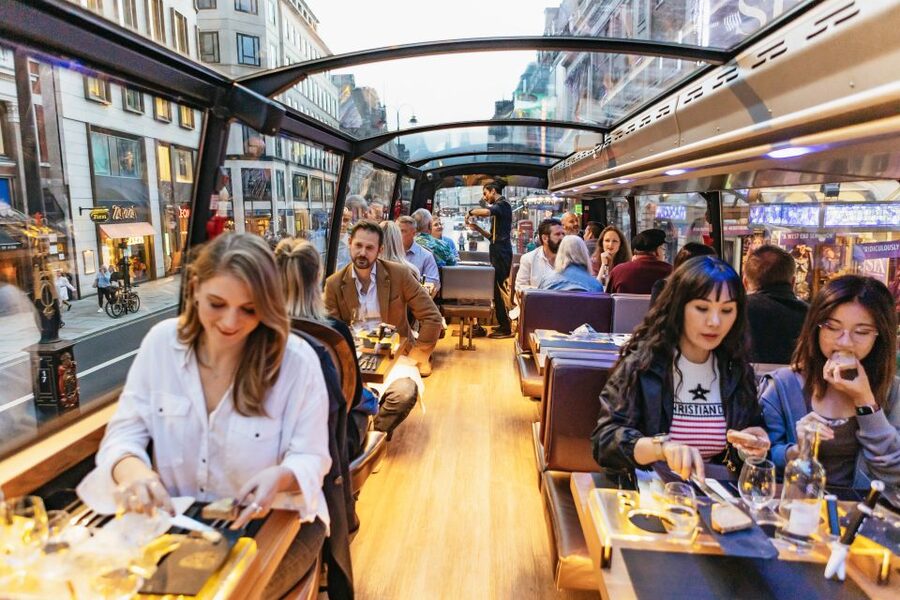 London: 6-Course Gourmet Dinner on a Luxury Coach - Key things to know before you go