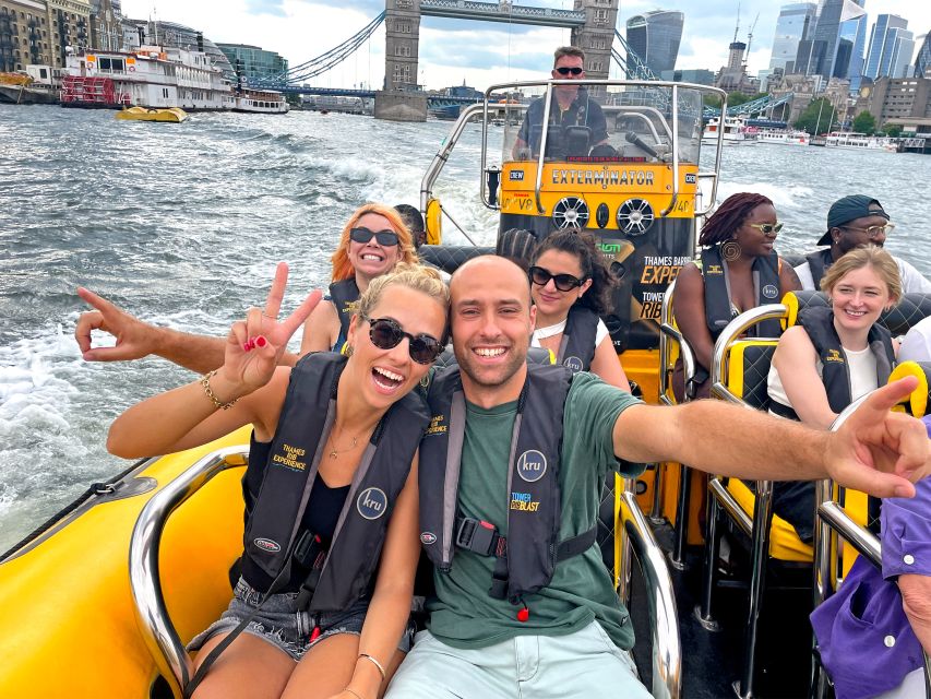 London: 70-Minute Thames Barrier Speedboat Tour - Choosing Embankment or Westminster Pier for the smoothest start