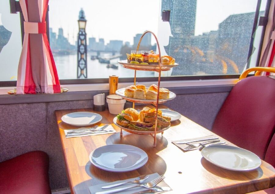 London: Afternoon Tea Bus with a Glass of Prosecco - Key highlights worth booking for