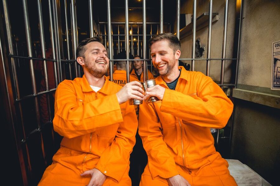 London: Alcotraz Immersive Prison Cocktail Experience Ticket - From Prison Radio to the Mixologists Behind the Bar