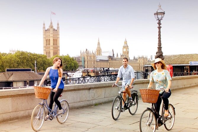 London Bike Tour: Landmarks, Secret Gems, Pub Stop & Street Art - Westminster and beyond, with backstreets you don’t stumble into