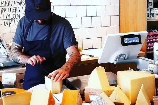 London Cheese Crawl & Walking Tour - Stop 4: Covent Garden finish with matured goats and baked Camembert