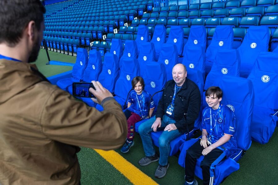 London: Chelsea FC Museum and Stamford Bridge Classic Tour - Photo moments, lanyards, and the UEFA Champions League trophy option