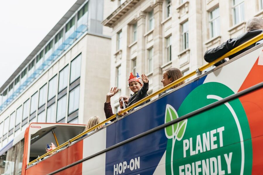 London: Children's Open Top Bus Tour - Pall Mall and Downing Street, the “wow” factor without the walking