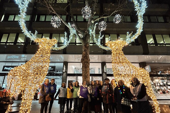 London Christmas Lights Guided Tour With Christmas Music - Starting at 2 Rathbone Street, Then Getting Your Bearings Fast