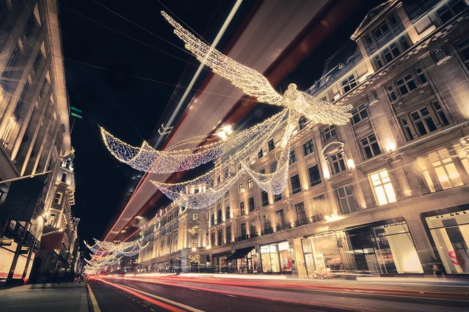 London Christmas Lights Tour by Vintage Double-Decker Bus - Westminster Abbey, 1 London, and the Downing Street pass-by moments