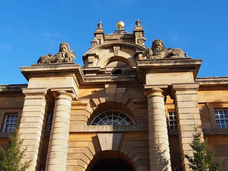 London: Cream Tea at Blenheim Palace & the Cotswolds Tour - Entering Blenheim Palace, Churchill’s birthplace and the State Rooms