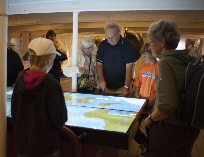 London: Entrance Ticket to the Cutty Sark - How the audio guide and interactive guide help you pace the visit